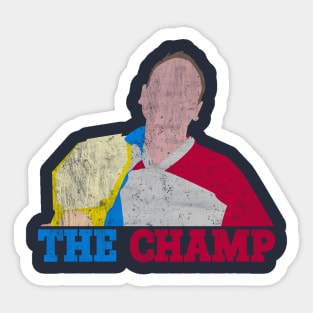 The Champ Competitive Eating Design Sticker